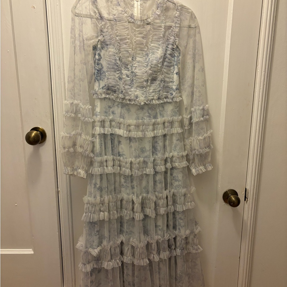 Needle & Thread Rambling Roses Ballerina Dress - Picture 4 of 7